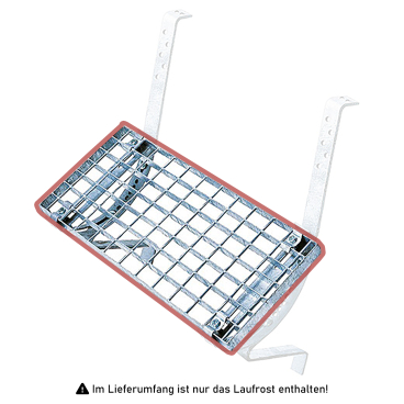Iller Laufrost, Trittrost 60x25cm feuerverzinkt 1 Stück - Bild-Darstellung des Produktes 1