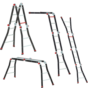 Altrex Varitrex Pro+ Vielzweckleiter 4x3 Sprossen 1 Stück - Bild-Darstellung des Produktes 1