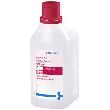Schülke kodan® Tinktur forte Hautantiseptikum, farblos 1000 ml - Flasche - Bild-Darstellung des Produktes 1