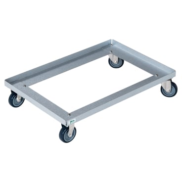 Kongamek Rollwagen verzinkt 616x416x128mm mit 2 Bock- und 2 Lenkrollen ohne Bremse 1 Stück - Bild-Darstellung des Produktes 1