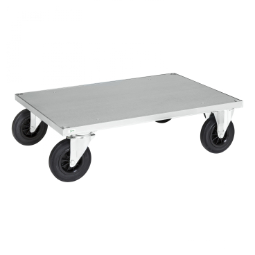 Kongamek Plattformwagen, verzinkt mit Ladefläche 1000x700x260mm Gummibereifung und Bremse 1 Stück - Bild-Darstellung des Produktes 1