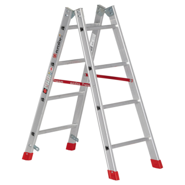 Euroline Premium 305 Sprossenstehleiter 2x4 Sprossen 1 Stück - Bild-Darstellung des Produktes 1