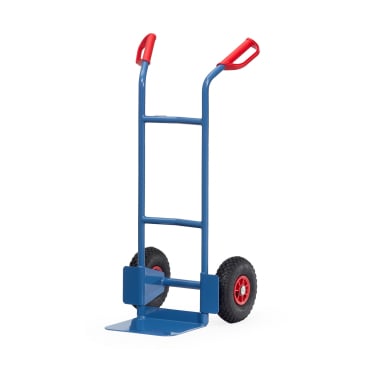Fetra Stahlrohrkarre Höhe 1150 mm Schaufel 250x320mm Polyurethanbereifung 1 Stück - Bild-Darstellung des Produktes 1