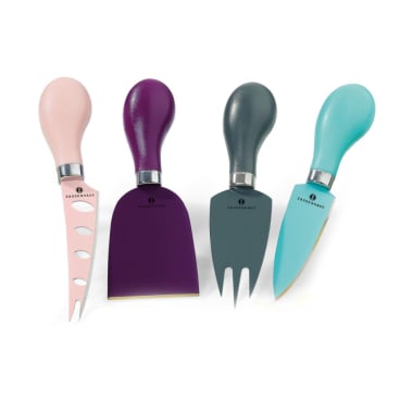 Zassenhaus Käsemesser-Set Easycut 4-teilig - 19x17x3 cm - bunt bunt-19x17x3 cm - Bild-Darstellung des Produktes 1