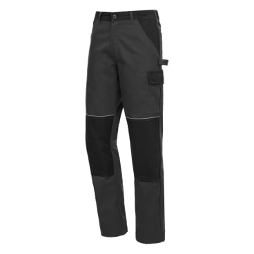 NITRAS MOTION TEX LIGHT Arbeitshose, grau/schwarz Größe 24 - Bild-Darstellung des Produktes 1
