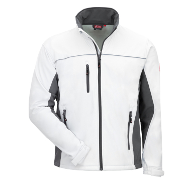 NITRAS MOTION TEX LIGHT Softshelljacke, weiß/grau Größe L - Bild-Darstellung des Produktes 1