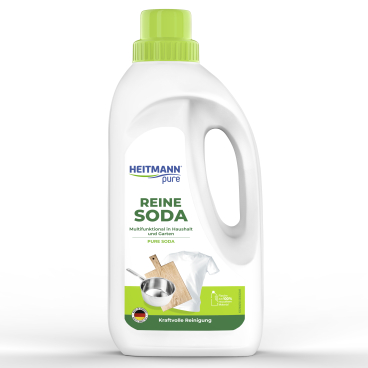 HEITMANN pure Reine Soda, flüssig 1 Liter - Flasche - Bild-Darstellung des Produktes 1