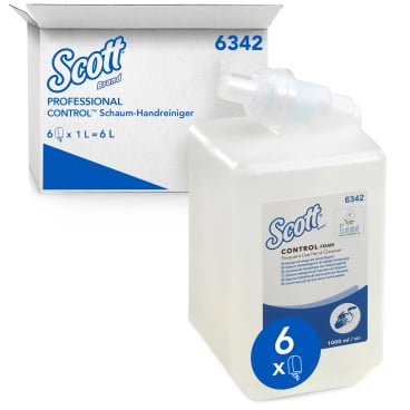 SCOTT® Control™ Schaumseife 1 Karton = 6 Flaschen á 1000 ml - Bild-Darstellung des Produktes 1