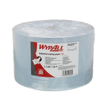 WYPALL® L30 Ultra+ Wischtücher, 3-lagig, blau 1 Paket = 1 Rolle à 750 Abrisse - Bild-Darstellung des Produktes 1