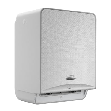 Kimberly-Clark Professional ICON Rollenhandtuchspender, Sensor 1 Spender graues Gehäuse mit SILBER MOSAIK Blende - Bild-Darstellung des Produktes 1