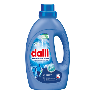 dalli Sport + Outdoor Spezialwaschmittel, neutralisierend 1,1 Liter - Flasche, 27 Waschladungen - Bild-Darstellung des Produktes 1