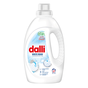 dalli White Wash Feinwaschmittel, 27 Waschladungen 1,1 Liter - Flasche - Bild-Darstellung des Produktes 1