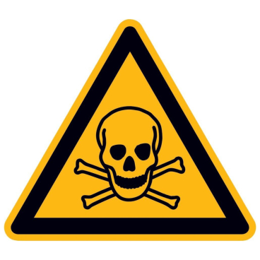 Wolk Warnschild Alu 200 mm giftige Stoffe Wolk Warnschild Alu 200 mm giftige Stoffe - Bild-Darstellung des Produktes 1