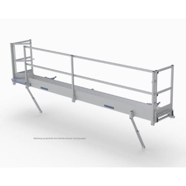 Mauderer Geländermodul Blitzgerüst 20 mit Zugangstür 3,5m Plattformlänge Ausführung: 3,5 m - Bild-Darstellung des Produktes 1