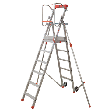 Facal Platea Podesttreppe Aluminium S300 6 Stufen 1 Stück - Bild-Darstellung des Produktes 1