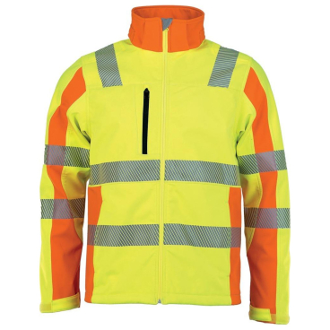 Asatex Warnjacke Softshell, Prevent, gelb, Gr. XL Asatex Warnjacke Softshell, Prevent, gelb, Gr. XL - Bild-Darstellung des Produktes 1