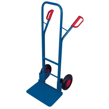 VARIOfit Stahlrohrkarren 250kg Tragkraft Schaufelbreite 480mm Luftbereifung 1 Stück - Bild-Darstellung des Produktes 1