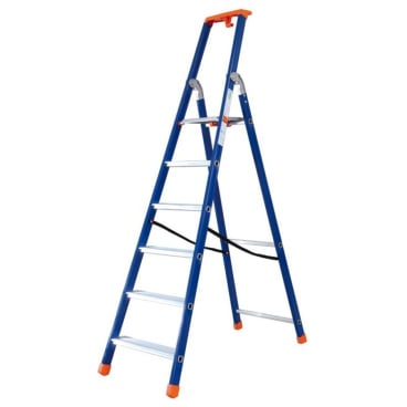 Facal Stufenstehleiter QUADRA Picta S300 Epoxid-Lack 7 Stufen 1 Stück - Bild-Darstellung des Produktes 1