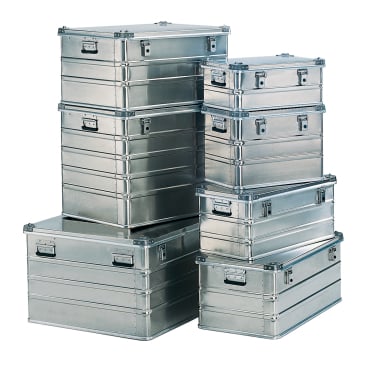 MUNK Aluminium-Transportkiste stapelbar 592x385x409mm 76l 1 Stück - Bild-Darstellung des Produktes 1