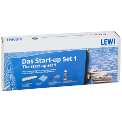 Karlhans Lehmann KG LEWI Start-up Fensterreinigungsset, 4-teiliges Fensterreinigungs-Set, 1 Set 55031