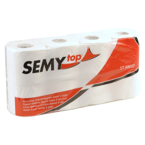 Toilettenpapier, 3-lagig, weiss