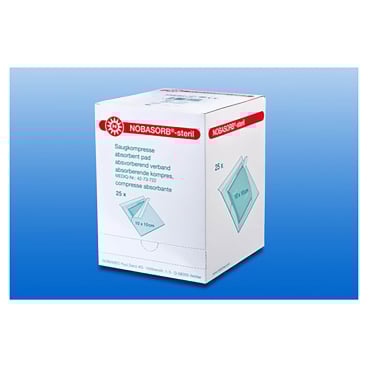 Noba Nobasorb Saugkompressen steril 15 Stück 20 x 40 cm Noba Nobasorb Saugkompressen steril 15 Stück 20 x 40 cm - Bild-Darstellung des Produktes 1