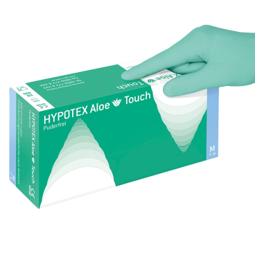 HYPOTEX Latex Handschuhe, Aloe Touch 100 Stück, Größe: S - Bild-Darstellung des Produktes 1