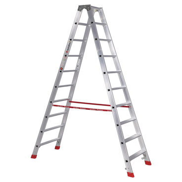 Euroline Premium 30577 Stufenstehleiter 2x10 Stufen 1 Stück - Bild-Darstellung des Produktes 1