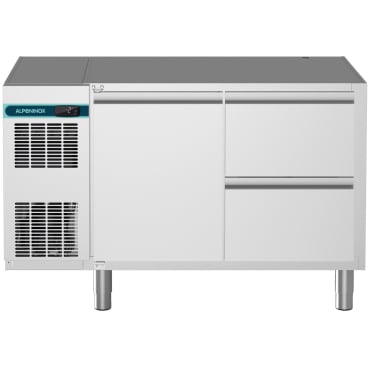 ALPENINOX Kühltisch (2 Abteile) CLM 650 2-7011, 265 Liter Aussenabmessungen: 1245 x 700 x 800 mm - Bild-Darstellung des Produktes 1