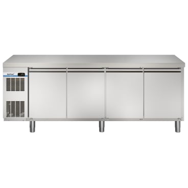 NORDCAP COOL-LINE Kühltisch (4 Abteile) KT-CL 2149 4T Aussenabmessungen: 2153 x 700 x 850 mm - Bild-Darstellung des Produktes 1