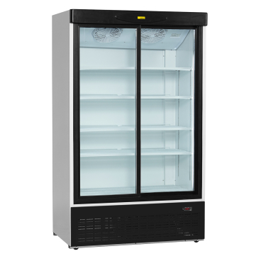 NORDCAP Umluft-Gewerbekühlschrank KU 1200 G-SD, 895 Liter, RAL 9016 (Verkehrsweiß) Aussenabmessungen: 1200 x 735 x 1990 mm - Bild-Darstellung des Produktes 1