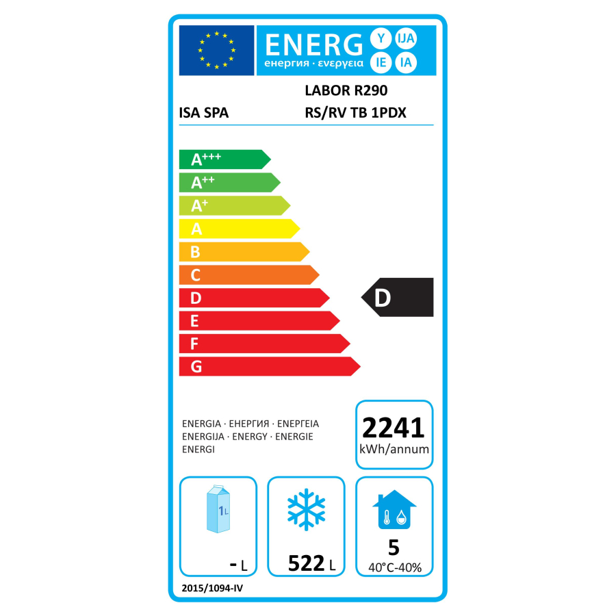 Energieeffizienzklassen-Skala
