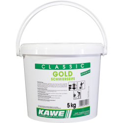 KAWE GmbH & Co. KG KAWE Goldschmierseife, Gold classic, fest, 1 Palette = 90 Eimer à 5 kg 310 18 001