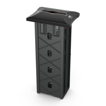 Tork Xpressnap ® Einbauspender Signature Line, N4 Farbe: schwarz, 251 x 546 x 178 mm - Bild-Darstellung des Produktes 1