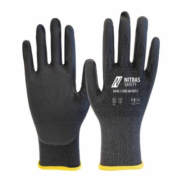 Nitras Safety ESD-Handschuhe 3D CUTC, Schnitthandschuh 1 Paar, Größe 6 - Bild-Darstellung des Produktes 1