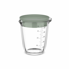 Mepal Chef it Messbecher aus Glas, mit Deckel, 500 ml Deckelfarbe: nordic sage kaufen
