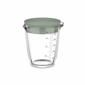 Mepal Chef it Messbecher aus Glas, mit Deckel, 500 ml Deckelfarbe: nordic sage kaufen