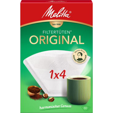 Melitta® Filtertüten 1x4/80 AROMA 1 Packung = 80 Stück - Bild-Darstellung des Produktes 1