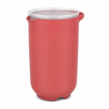 Mepal Chef it Rührbecher, 1000 ml, mit Deckel Farbe: coral - Bild-Darstellung des Produktes 1
