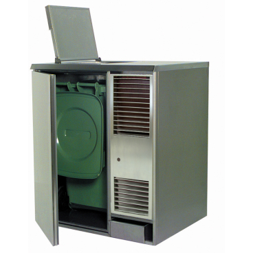 IDEAL Abfallkühler AFK 240-1, 520 Liter Aussenabmessungen: 1030 x 880 x 1200 mm - Bild-Darstellung des Produktes 1