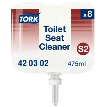 Tork Premium Toilettensitzreiniger 1 Karton = 8 Flakons á 475 ml - Bild-Darstellung des Produktes 1