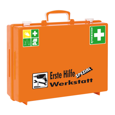 Söhngen Erste-Hilfe-Koffer SPEZIAL MT-CD Werkstatt, orange 1 Stück - Bild-Darstellung des Produktes 1