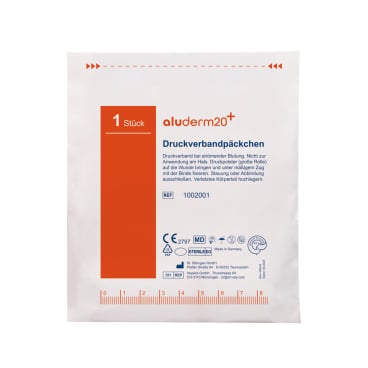 Söhngen aluderm20® Spezial Druckverbandpäckchen, gebrauchsfertig 1 Stück - Bild-Darstellung des Produktes 1
