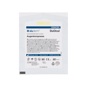 Söhngen aluderm® Augenkompressen DuOcul, steril 1 Packung = 2 Stück - Bild-Darstellung des Produktes 1