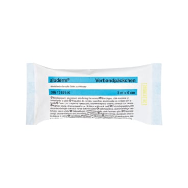 Söhngen aluderm® Verbandpäckchen DIN 13151 klein, steril 1 Stück - Bild-Darstellung des Produktes 1