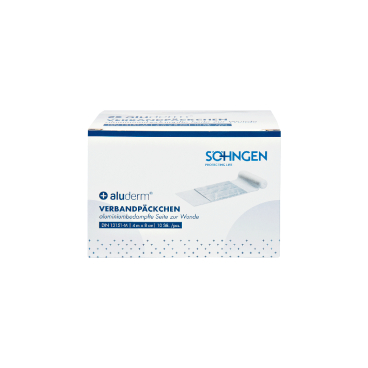 Söhngen aluderm® Verbandpäckchen mittel, steril 1 Packung = 10 Stück - Bild-Darstellung des Produktes 1