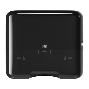 Tork Mini Handtuchspender H3 - robustes Design Kunststoff, schwarz - Bild-Darstellung des Produktes 1