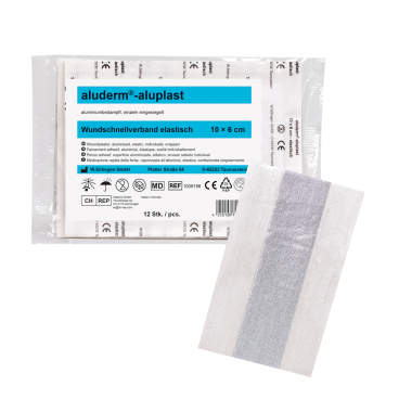 Söhngen aluderm® -aluplast Verbandkasten-Set, 10 x 6 cm 1 Set = 12 Stück - Bild-Darstellung des Produktes 1