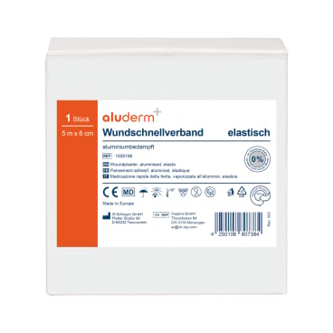 Söhngen aluderm® -aluplast Wundverbandpflaster, 5 m x 6 cm 1 Packung = 5 Meter - Bild-Darstellung des Produktes 1