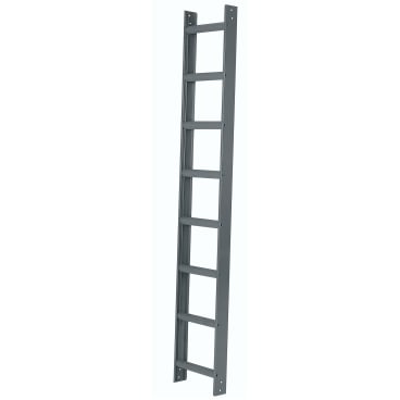 Iller Aluminium Dachleiter mit hochwertiger Pulverbeschichtung 14 Sprossen Alu Blank 1 Stück - Bild-Darstellung des Produktes 1